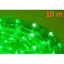 Světelný kabel s LED diodami venkovní / vnitřní, zelená, 10 m 