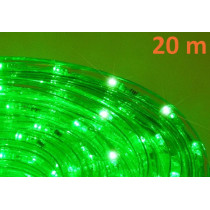 Světelný kabel s LED diodami venkovní / vnitřní, zelená, 20 m