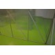 Polykarbonátový skleník s hliníkovou konstrukcí  311x190x195 cm