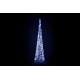 Vánoční dekorace venkovní / vnitřní - svítící kužel s LED diodami 90 cm