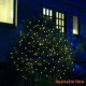 Vánoční osvětlení - světlená síť venkovní / vnitřní, teple bílá, 1,9 x 1,2 m, 