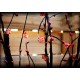 Ozdobné větvičky - dekorativní osvětlení vnkovní / vnitřní 90 cm