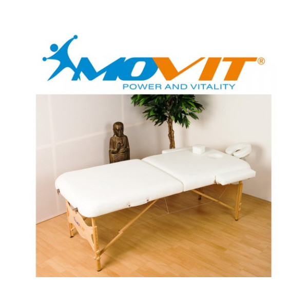 Masážní stůl- robustní rám ze dřeva, 211x185x102