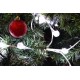 Vánoční osvětlení s motivem sněhových vloček vnitřní, bílé LED diody