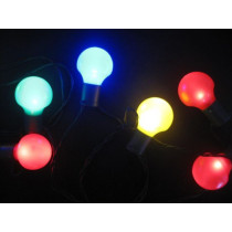 LED osvětlení venkovní / vnořtní barevné, 20 LED