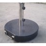 Masivní stojan na slunečník mramor / nerez, 60 kg
