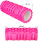 Masážní válec pro posilování a cvičení, 33 cm x 14 cm, růžový