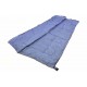 Lehký letní spací pytel, polyester / polyester, 150 g / m², šedomodrý