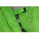 Lehký letní spací pytel, polyester / hedvábí, 200 g/m², světle zelený