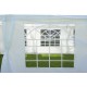Velký nepromokavý zahradní stan 8,9x6,5 m, ocelová konstrukce, bílý