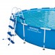 Bazénové schůdky kov / plast, do výšky bazénu 107 cm