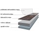 Vinylová podlaha, imitace dřeva - horská borovice, 20 m2