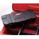 Kufr na nářadí a spojovací materiál, černá / červená