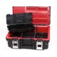 Kufr na nářadí a spojovací materiál, černá / červená