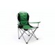 2 ks kempingová přenosná židlička, skládací, ocel / textilní potah