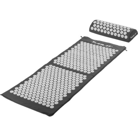 Akupresurní podložka na cvičení / na židli, 130x50cm, šedá