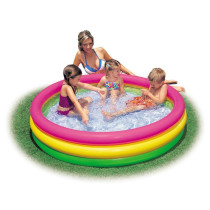 Barevný dětský nafukovací bazének, průměr 114 cm