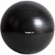 Velký nafukovací míč pro cvičení a fyzioterapie, vč. pumpy, černý, 85 cm