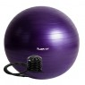 Velký nafukovací míč pro cvičení a fyzioterapie, vč. pumpy, fialový, 55 cm