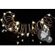 Vánoční řetěz- drát se svítícími mini LED diodami, vnitřní, časovač, 10 m