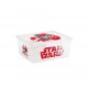 Úložný plastový box s víkem, průhledný + potisk Star Wars, 18 L