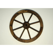Dekorativní dřevěné kolo, průměr 50 cm