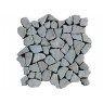 Obklad / dlažka - mozaika venkovní / vnitřní, šedý pískovec, 1m2