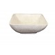 Designové kamenné umyvadlo do koupelny- čtvercová "miska", krémové, 45x45 cm