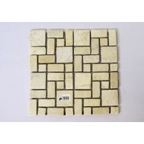 Obklad / dlažba mozaika - leštěný mramor, 1 m2