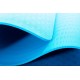 Protiskluzová podložka na jógu / cvičení, 2- vrstvá, modrá, 183x61x0,6cm