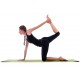Protiskluzová podložka na jógu / cvičení, 2- vrstvá, zelená, 183x61x0,4 cm
