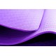 Protiskluzová podložka na jógu / cvičení, 2- vrstvá, fialová, 183x61x0,4 cm
