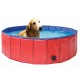 Zahradní bazén pro psy, skládací, PVC s výplní, průměr 100 cm