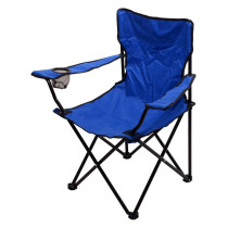Kempinková skládací přenosná židlička včetně tašky, modrá