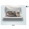 Pelíšek pro kočky k zavěšení na radiátor topení, 40×30×26 cm