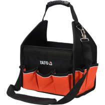 Textilní taška na nářadí otevřená, plastová (nylonová) rukojeť, 42x29x30 cm