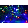 Vánoční světelný řetěz barevný, 400 LED diod, 40 m