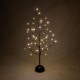 Dekorativní umělý strom osvětlený do interiéru, na baterie, časovač, 48cm, 60cm