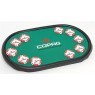 Pokerová podložka pod myš se žetony, zelená, 36x20 cm
