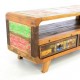 Dekorativní skříňka do bytu- recyklované dřevo z lodí, 100x42x45 cm