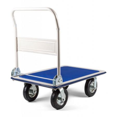 Manipulační plošinový vozík do dílny / skladu, nosnost 300 kg