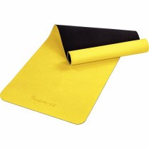 Žlutá podložka na cvičení a jógu 190x60 cm, TPE pěna