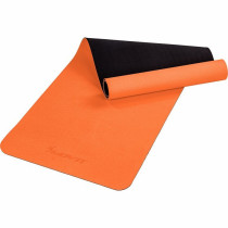 Oranžová podložka na cvičení a jógu 190x60 cm, TPE pěna