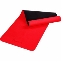Červená podložka na cvičení a jógu 190x60 cm, TPE pěna