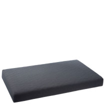 Polštář- matrace pro psa s pratelným potahem na zip, tmavě šedá, 120x75 cm