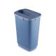 Plastový box kontejner na suché krmivo pro zvířata, modrý, 50 L