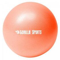 Nafukovací míč na pilates a cvičení oranžový, průměr 23 cm