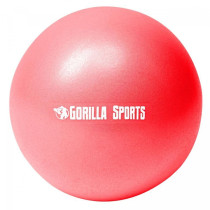 Nafukovací míč na pilates a cvičení červený, průměr 28 cm