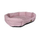 Pelech pro psa růžový pratelný, 100% bavlna, 75x60x17 cm