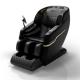 Kvalitní domácí elektrické masážní křeslo s vyhříváním Zero Gravity + Bluetooth, černé